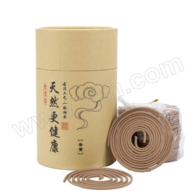 HYSTIC/海斯迪克 HK-5052多味天然盘香 檀香香型 单盘直径6.5cm 单支直径2.2mm 可用时长3.5小时 96盘 1罐