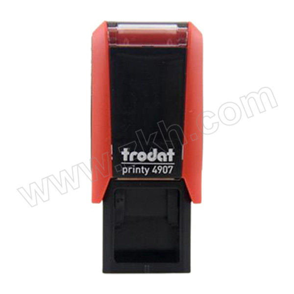 TRODAT/卓达 回墨印章 4907 印面尺寸6×13mm 1个