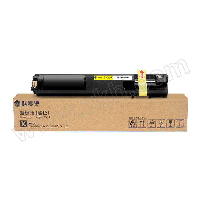KST/科思特 专业版粉盒 K C3055 黑色 适用Xerox DocuPrnt C3050/C3055/C3055 DX 6500页 1个