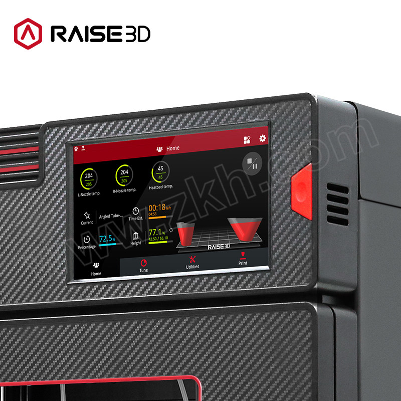 RAISE3D 3D独立双喷头碳纤维打印机 E2CF 1台