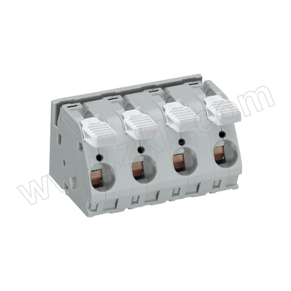WAGO/德国万可 PCB接线端子 2716-253 灰色 1个