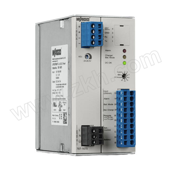 WAGO/德国万可 带有UPS的开关稳压电源 787-1675 1个
