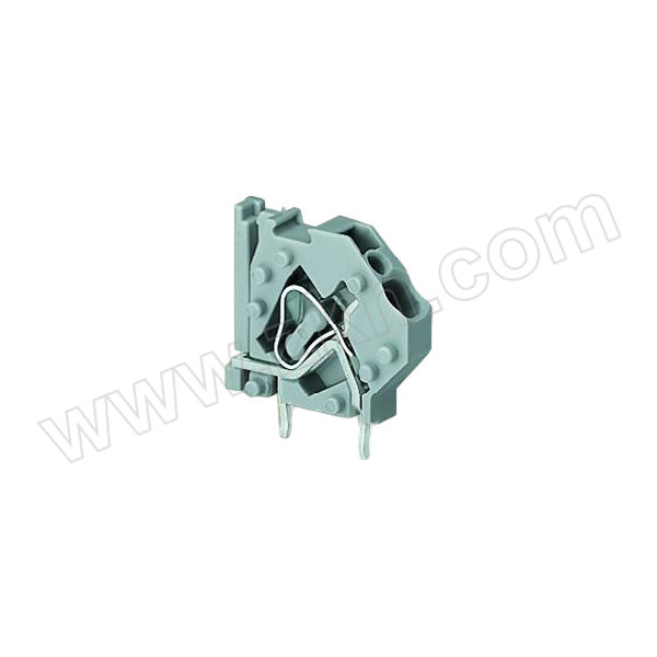 WAGO/德国万可 PCB接线端子 745-804 蓝色 1个