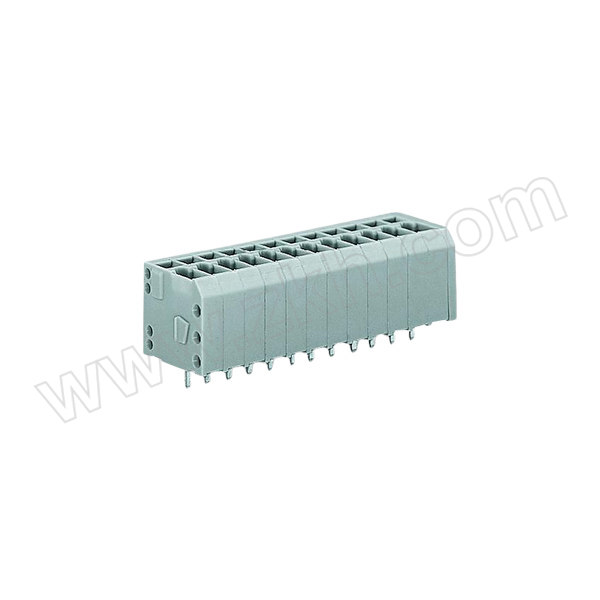 WAGO/德国万可 PCB接线端子 739-307 灰色 1个