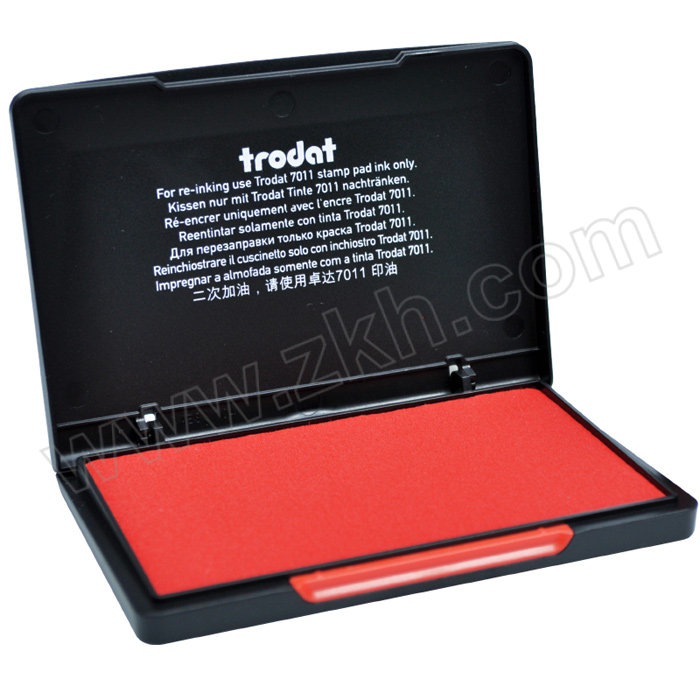 TRODAT/卓达 水性速干印台 9051 10×7cm 红色 1个