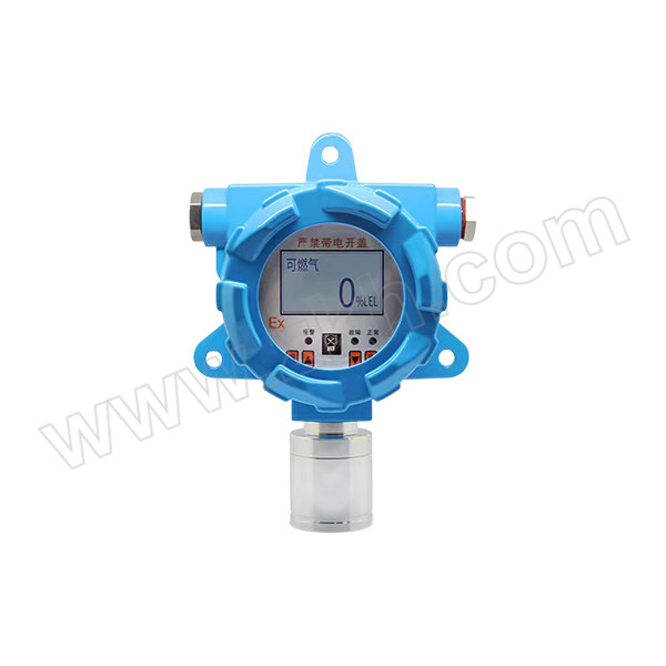 AKS/艾科思 可燃气体探测器带显示 GT-GND20 量程0~100%LEL+工作电压DC24V+三线制+4~20mA输出信号+防爆证+出厂检测报告 1台