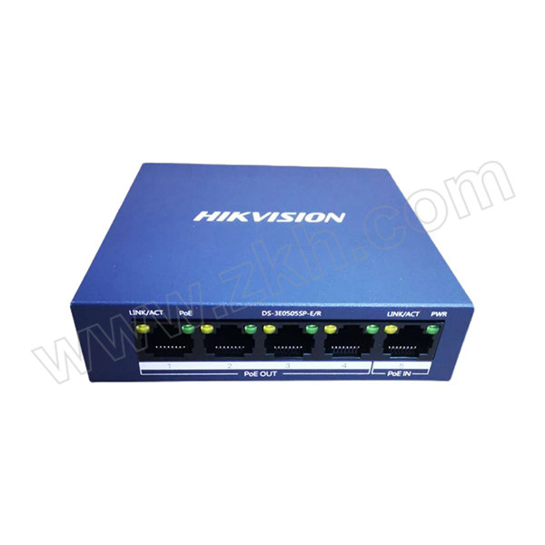 HIKVISION/海康威视 千兆低功率POE中继交换机 DS-3E0505SP-E/R 5个千兆POE电口 1台