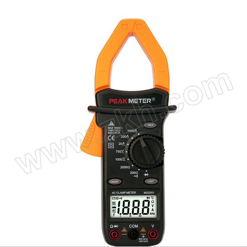 PEAKMETER/华谊 数字交流钳形万用表 PM2001 1台