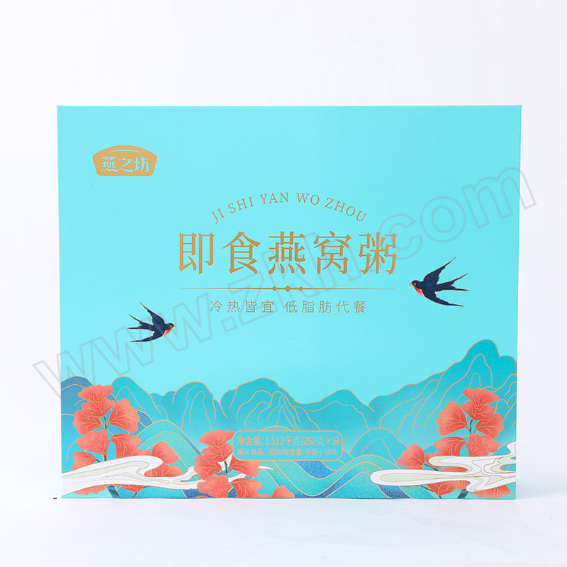 YZF/燕之坊 即食燕窝粥礼盒 1.512kg装 252g×6罐 1箱