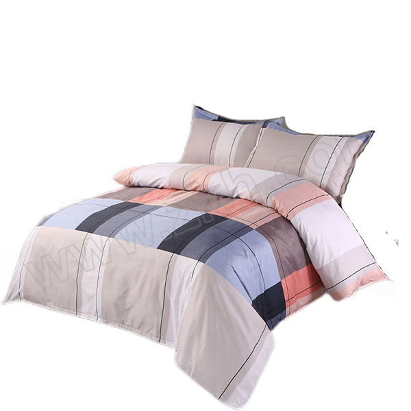 SUISLEEP/穗眠 澳绒棉四件套 澳绒棉卡其洛粉 被套200×230cm 床单230×245cm 枕套48×74cm×2只 1套