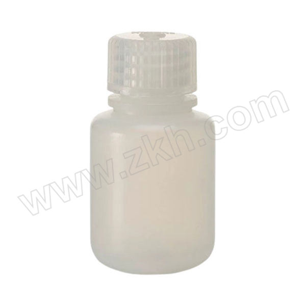 NALGENE/耐洁 LPE线 窄口瓶 2003-9050 瓶体低密度聚乙烯 带聚丙烯螺旋盖 15mL 12个×6包 1箱
