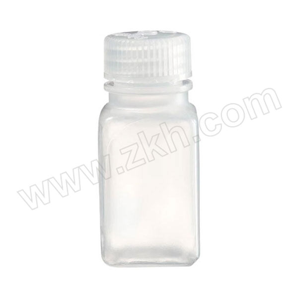 NALGENE/耐洁 LPE线 广口方形瓶 2110-0006 瓶体聚丙烯 带聚丙烯螺旋盖 175mL 12个×6包 1箱