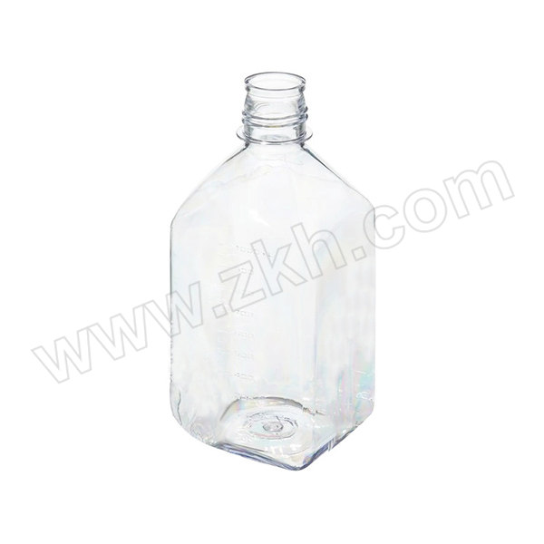 NALGENE/耐洁 LPE线 有刻度方形瓶 362015-1000 无盖 聚碳酸酯 1L 12个×2包 1箱
