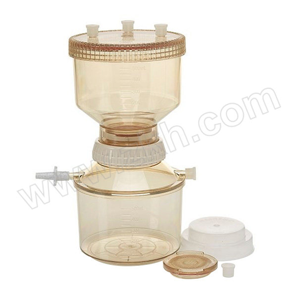 NALGENE/耐洁 LPE线 带接收器过滤器架 300-4050 上室500mL 接收室500mL 包括侧臂在内总宽度134mm 接收器φ117mm 包括盖子孔口在内的高度230mm 4个 1箱