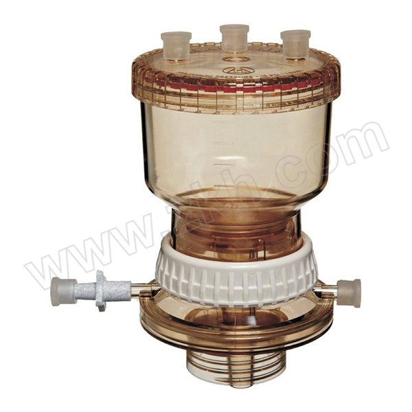 NALGENE/耐洁 LPE线 可重复用瓶顶过滤器 DS0320-2545 硅胶O形环 聚丙烯真空接头 适合瓶颈尺寸为45mm的玻璃培养基瓶 上室250mL 1个
