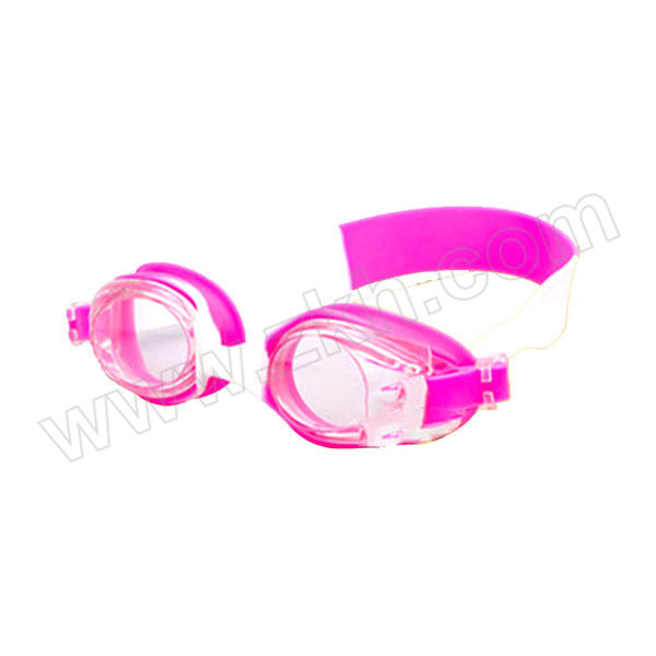 SUSHI/苏识 儿童泳镜 311AF 硅胶镜圈镜带+PC镜片 粉白色 1副