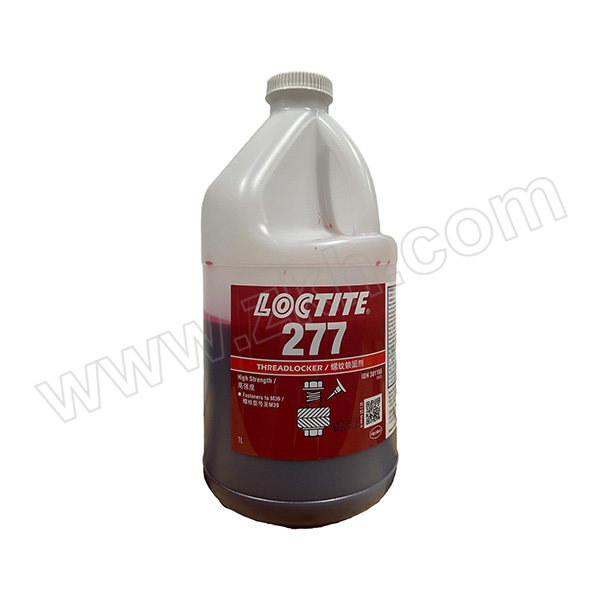 LOCTITE/乐泰 螺纹锁固胶-超高强度耐高温型 277 烟台产 1L 1瓶