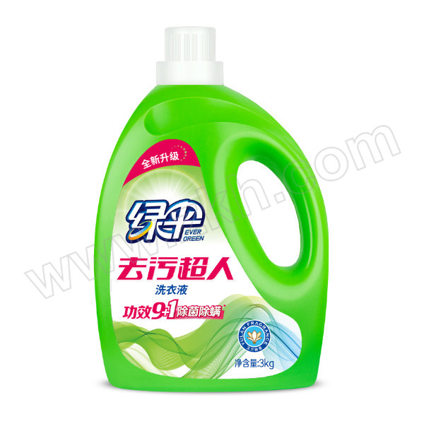 LVSAN/绿伞 去污超人洗衣液(玉兰幽香) 6922365803451 3kg 1瓶