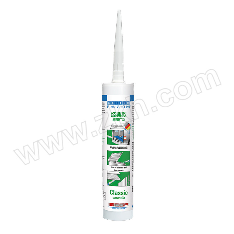 WEICON/威肯 经典款密封胶 Flex 310 M Classic MS-Polymer 13303310 白色 310mL 1瓶