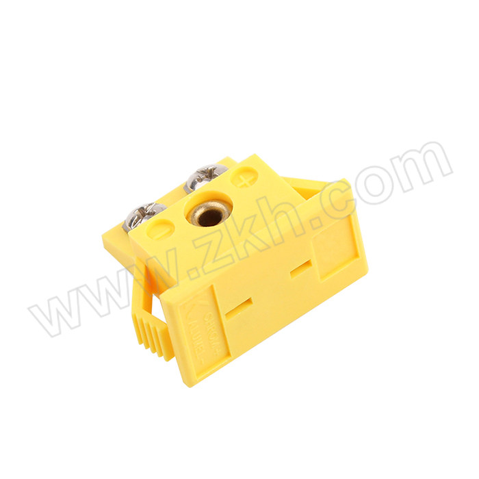 ETA K型小型面板插座 ETA1086K 黄色 10个 1包