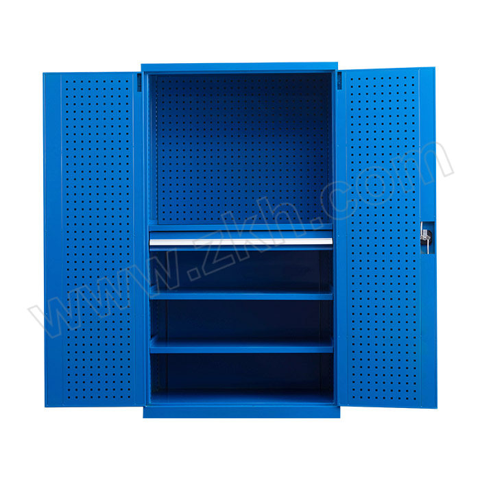 RUIZHIJIE/锐之捷 对开门内1抽+挂板(蓝色)工具柜 1GJG10 外形尺寸1000×500×1800mm 1台