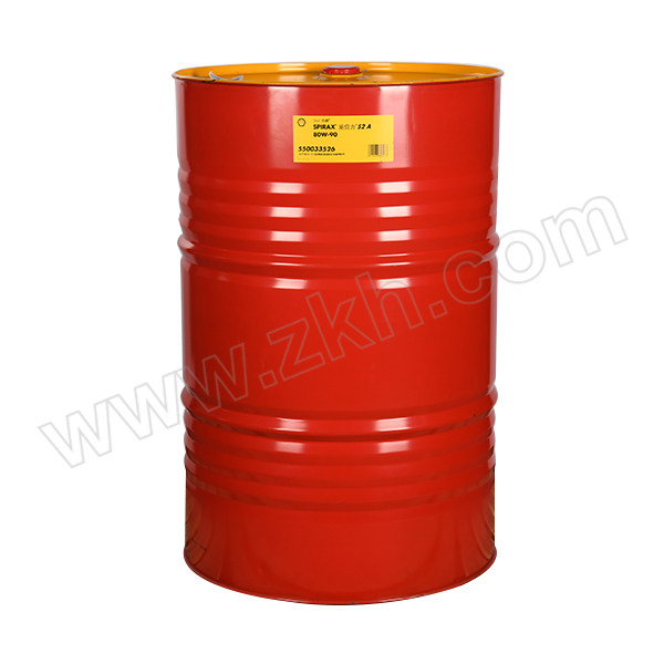 SHELL/壳牌 齿轮油 SPIRAX-S2A80W90 209L 1桶