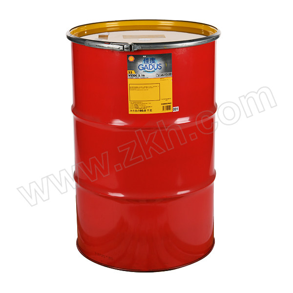 SHELL/壳牌 润滑脂 GADUS-S3V220C2-16 180kg 1桶