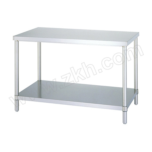 SINKO WBN-7560不锈钢作业台(带隔板) 1-7835-23 750×600×800mm 1台
