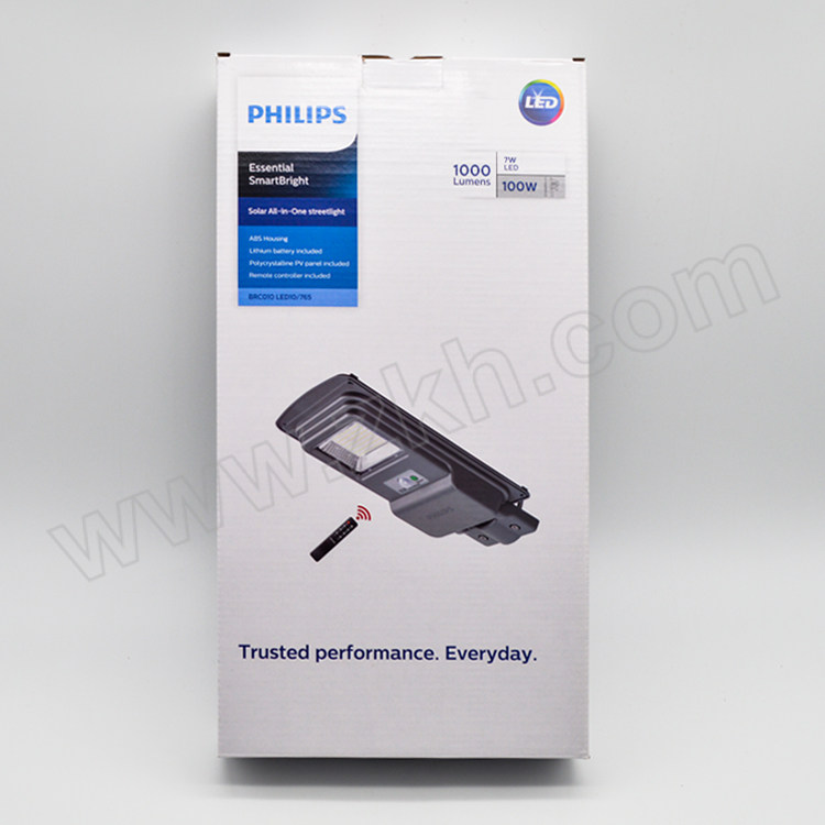 PHILIPS/飞利浦 明欣太阳能路灯 BRC010 LED10/765 1000lm 1只