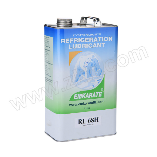 EMKARATE/冰熊 合成冷冻机油 EMKARATE-RL68H-5L 5L 1桶