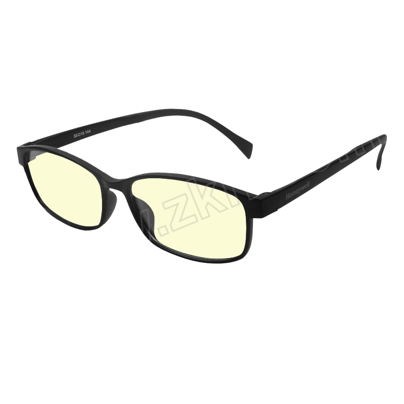 HONEYWELL/霍尼韦尔 防护眼镜 M601-J 防蓝光 黄色镜片+黑色镜架 1个