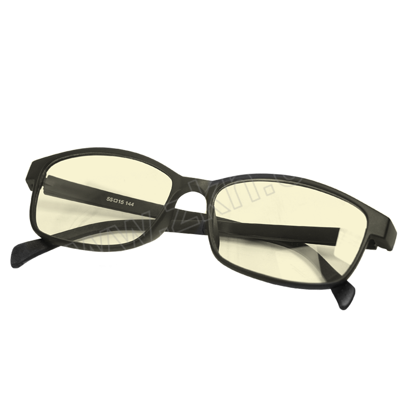 HONEYWELL/霍尼韦尔 防护眼镜 M601-J 防蓝光 黄色镜片+黑色镜架 1个