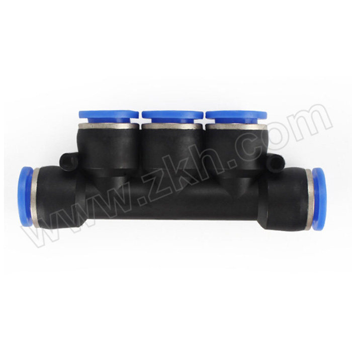 ICEY/冰禹 五通快插气动接头 BYQD-111系列 PK-4 等径快插接口4mm 1个
