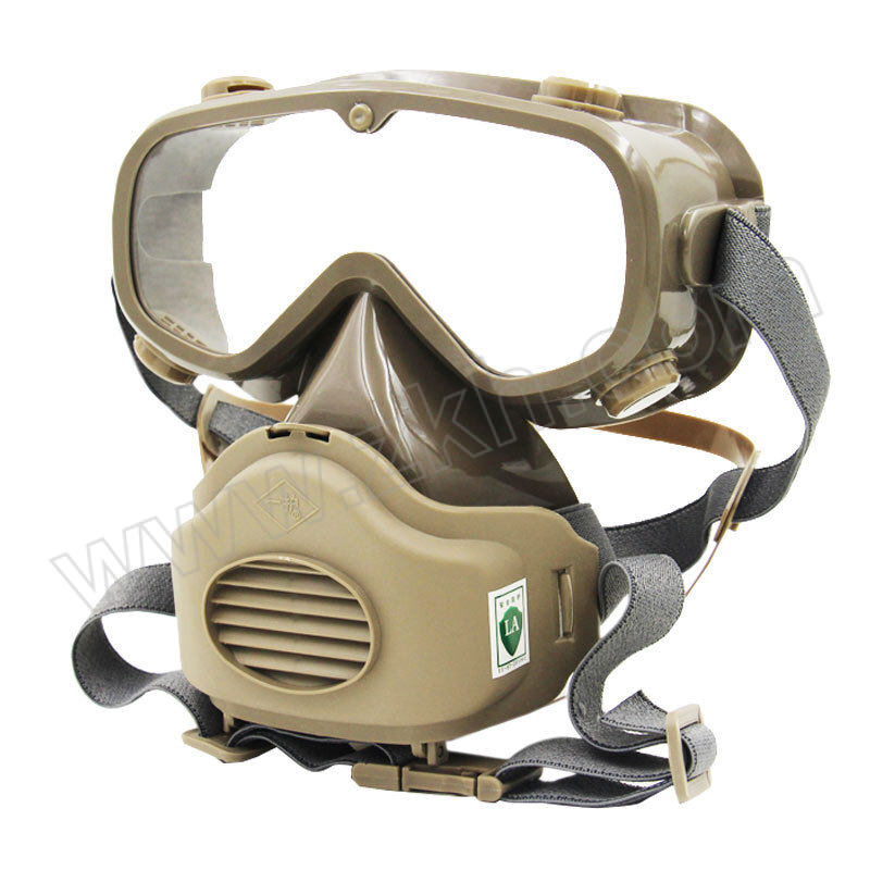 YIHU/一护 防风防尘半面罩套装 带护目镜 KN95 橡胶 含呼吸器主体×1个+307滤棉×1片 1套