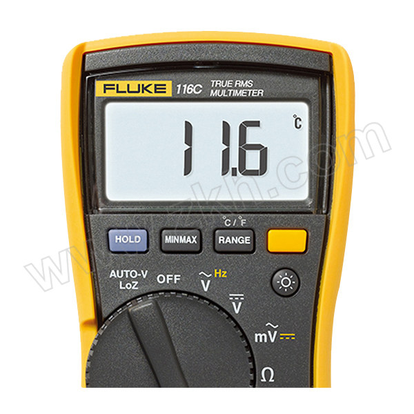 FLUKE/福禄克 掌上型真有效值数字万用表 FLUKE-116C 内置用于 HVAC 应用的温度计 1个