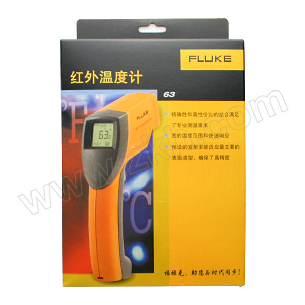 FLUKE/福禄克 红外测温仪 FLUKE-63 CHINA -32~535℃ 1台