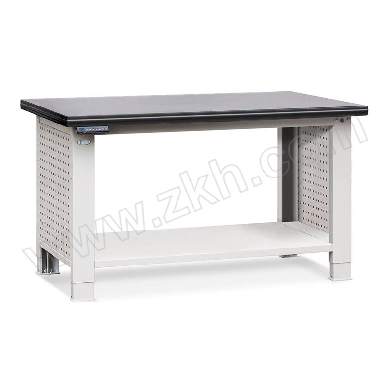 VBANG/位邦 铁板台面标准桌框升降工作桌 79.8622.01 台面尺寸1800×750mm 高度可调节范围750~1050mm 灰色框架 1个