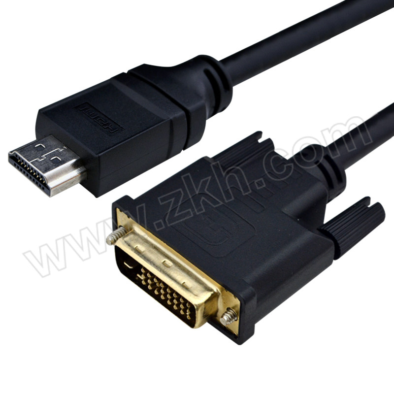 L-CUBIC/酷比客 DVI转HDMI线 LCCPECDVI2HDMI-1.5M 黑色 1根