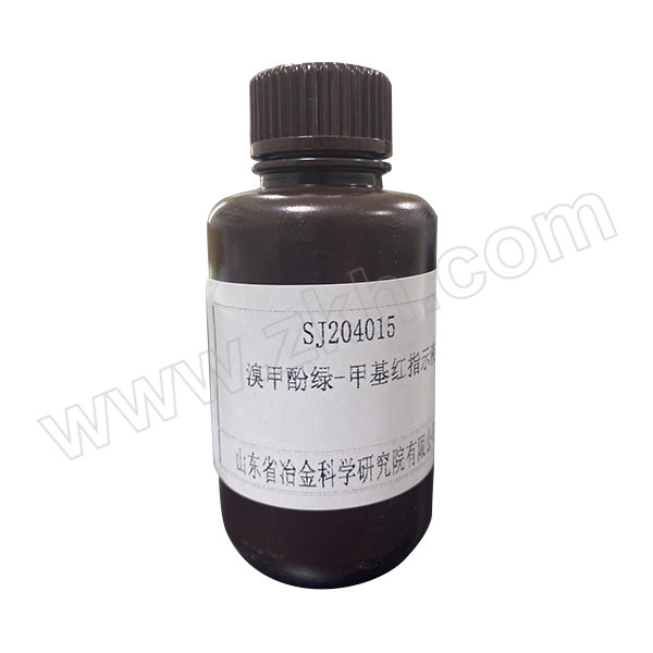 SDRM/山冶 溴甲酚绿-甲基红指示液 SJ204015(100mL) 1瓶