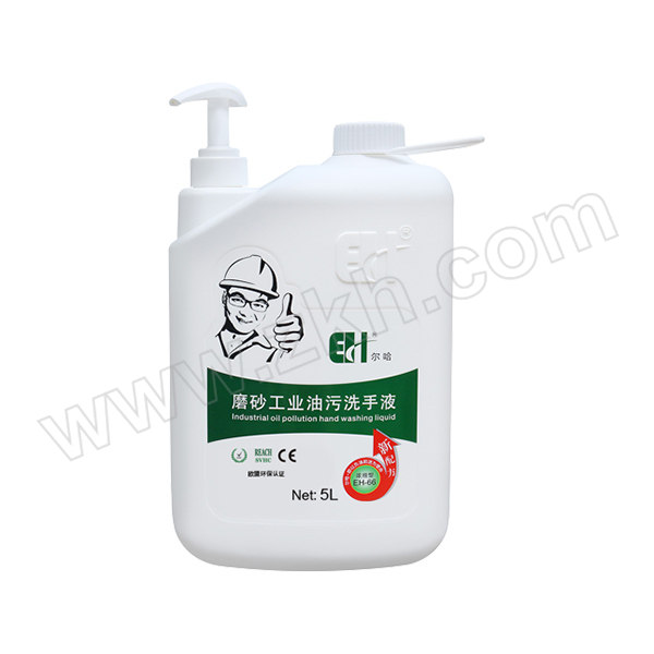 EH/尔哈 工业油污洗手液 EH-66 5L 1瓶