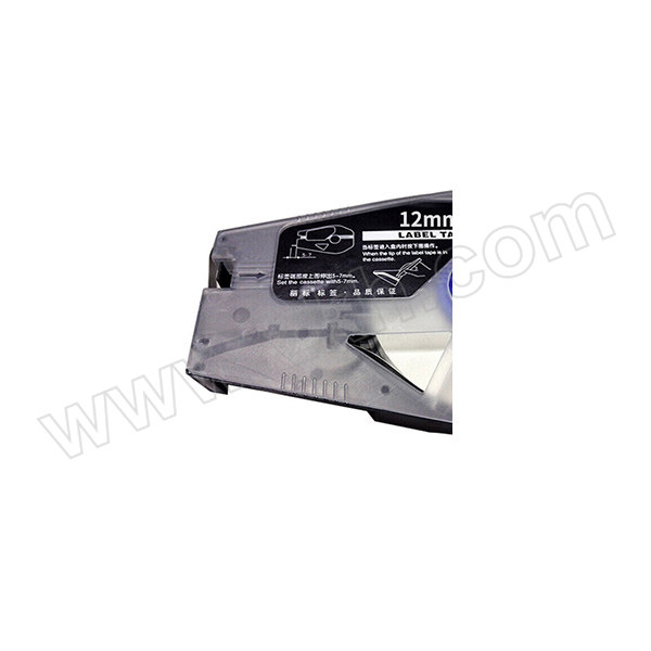 LIBIAO/丽标 线号机贴纸12mm白色 LB-112W 适用于C-210T\210E\510T/LB/TM标签 1卷