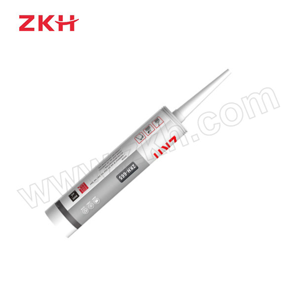 ZKH/震坤行 防水胶防霉密封胶 665 白色 300mL 1支