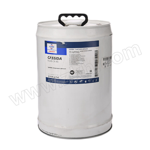 FUCHS/福斯 食品级空压机油 CASSIDA-CR46 22L 1桶