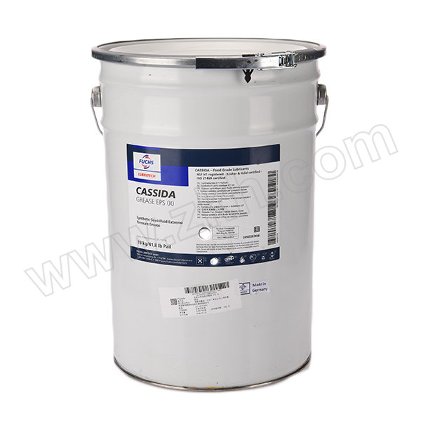 FUCHS/福斯 通用合成型食品级润滑剂 CASSIDA-EPS00 19kg 1桶