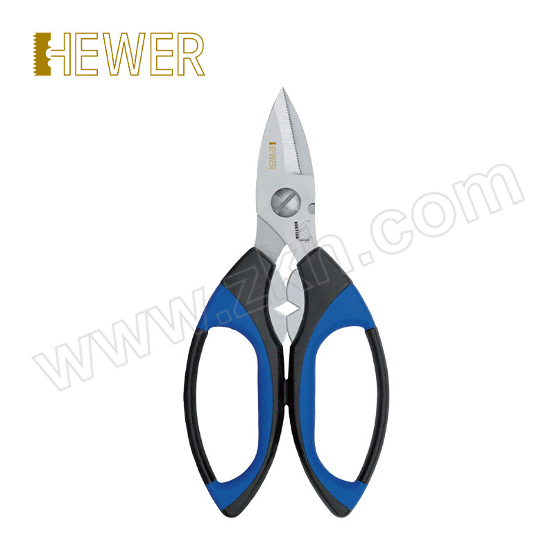 HEWER 不锈钢防滑扎带安全剪刀 HS-3118 1把