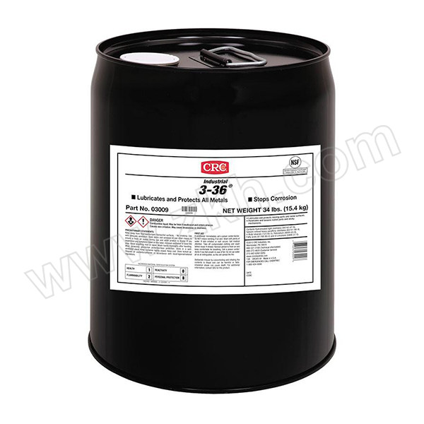 CRC 3-36多功能防锈润滑剂 PR03009 5gal(15.4kg) 1桶