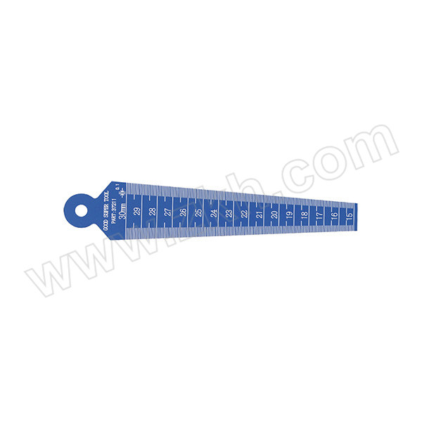 GOODSUPERJST 塑料孔径尺刻线款 37211 塑料软质刻线15~30mm 不代为第三方检测 1支