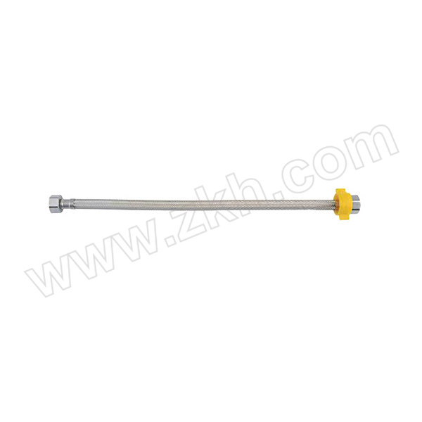 JINLUXING/金鹭星 不锈钢丝双头进水软管 JLX-9905-50 DN15 长500mm 10bar 含接头 1根