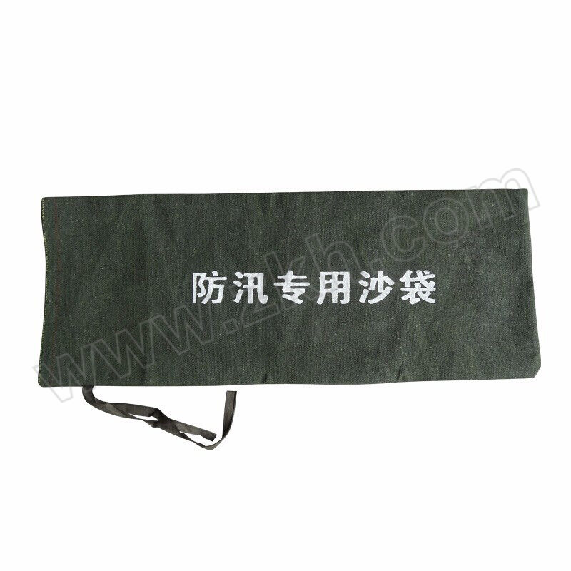 JIUZHEN/久臻 加厚加密雨季防水帆布沙袋 ZAF02 800×400mm 墨绿色 1个