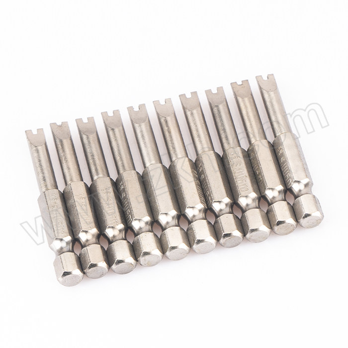 WYNNS/威力狮 单头U型带孔风批头 W4151C 6mm 10支 1盒